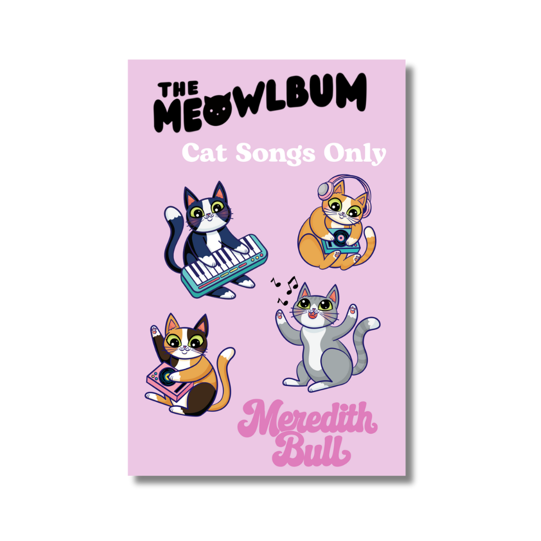 Meowlbum Sticker Sheet